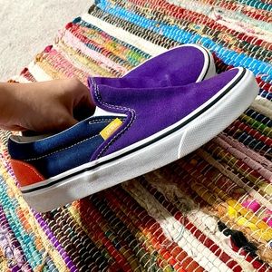 Multi colored VANS